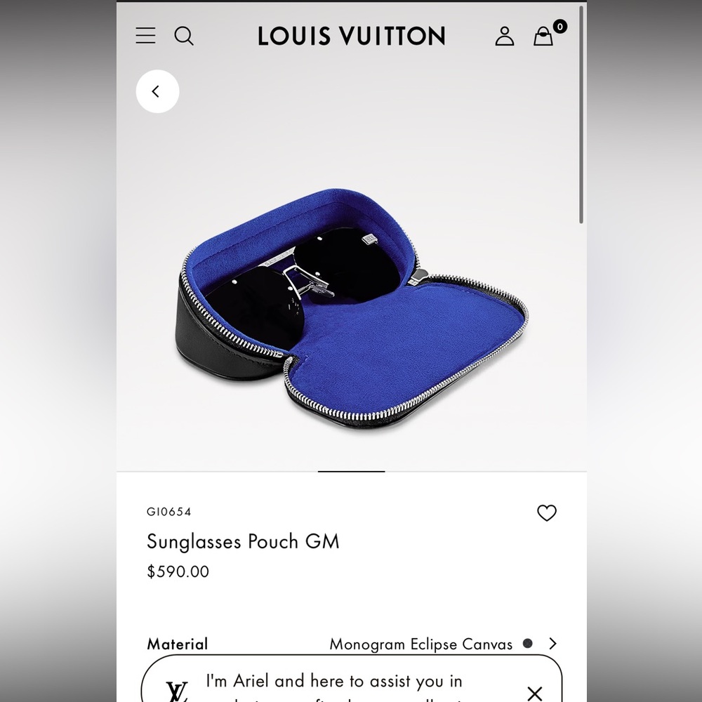 LV SUNGLASSES POUCH GM - Picture 7 of 7
